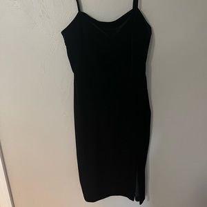 Black Velvet Dress